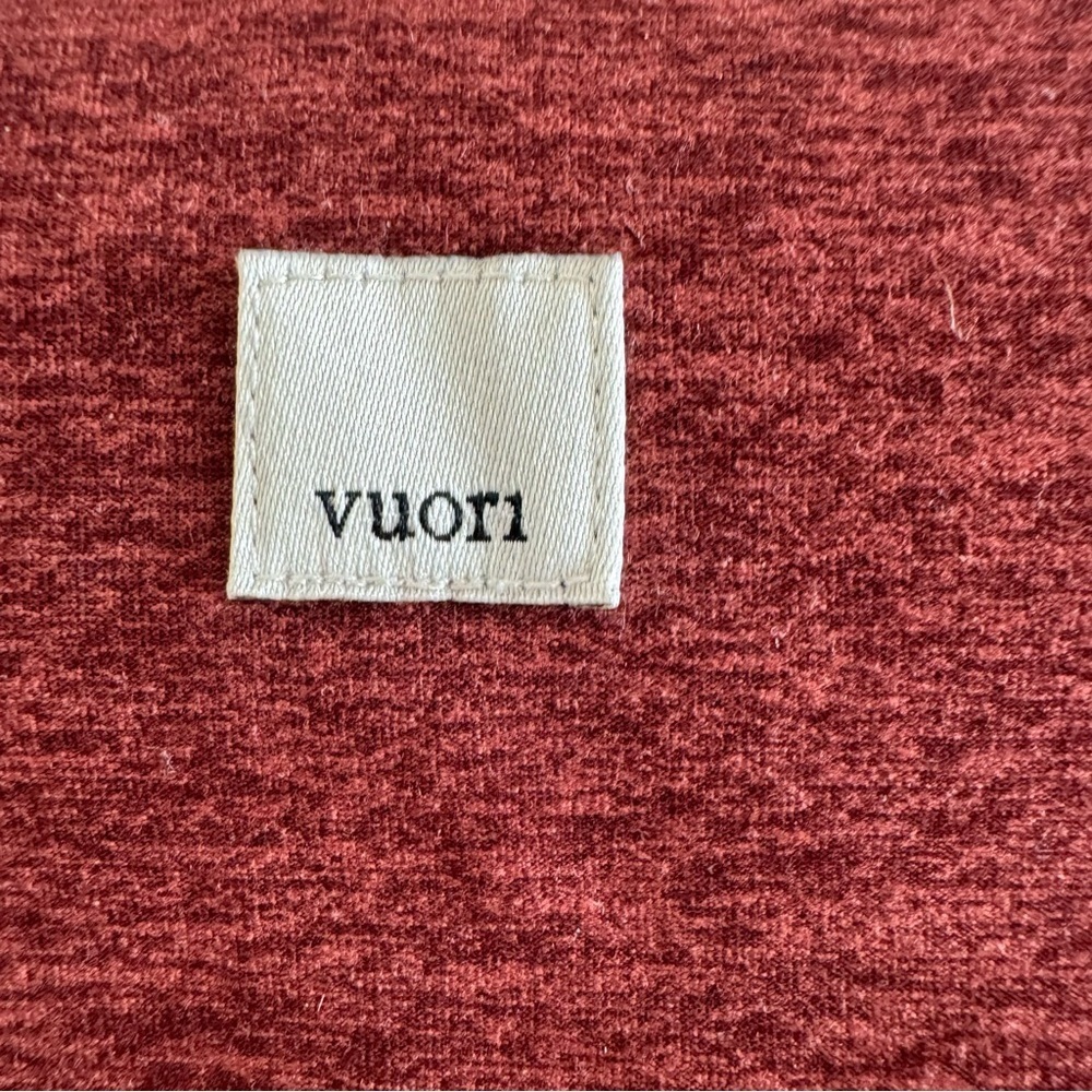 Vuori Clean Elevation Pull-on Legging In Red Heather color size XS - Picture 5 of 6